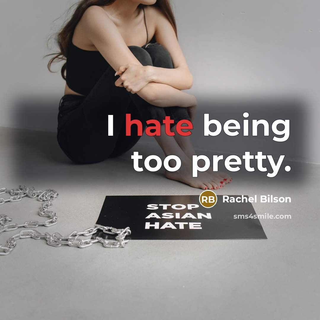 “I hate being too pretty.…” quote by Rachel Bilson