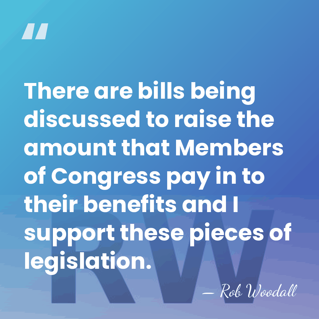There are bills being discussed to raise the amount that Members of&hellip; - Rob Woodall
