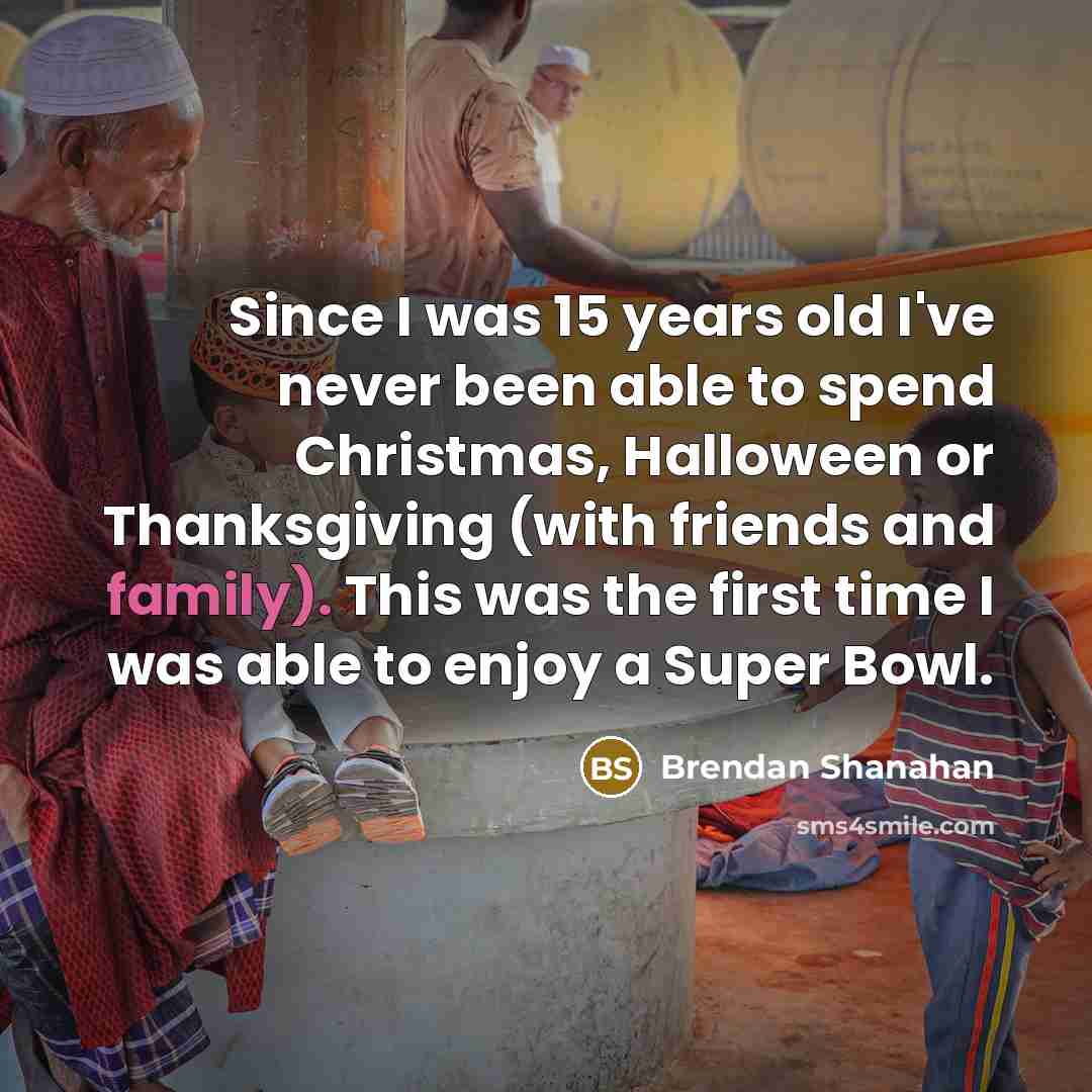 “Since I was 15 years old I've never been able…” quote by Brendan Shanahan