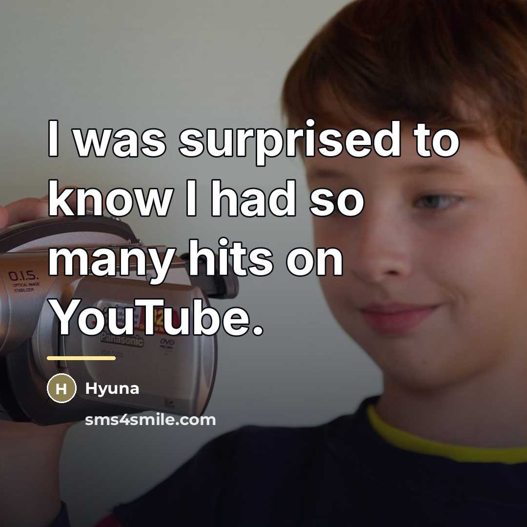 “I was surprised to know I had so many hits…” quote by Hyuna