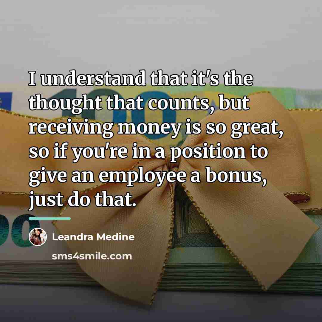 “I understand that it's the thought that counts, but receiving…” quote by Leandra Medine