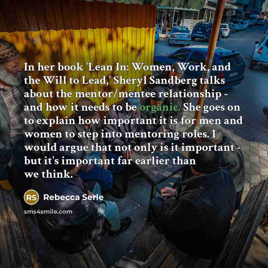 “In her book 'Lean In: Women, Work, and the Will…” quote by Rebecca Serle