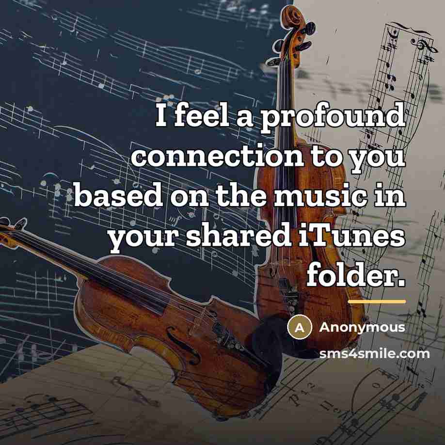 “I feel a profound connection to you based on the…” quote by Anonymous