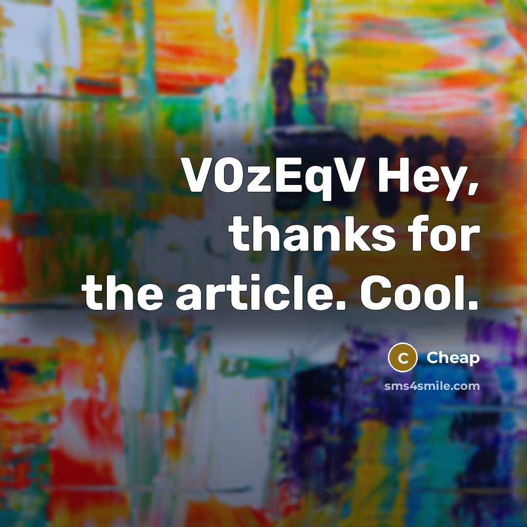 “V0zEqV Hey, thanks for the article. Cool.” quote by Cheap