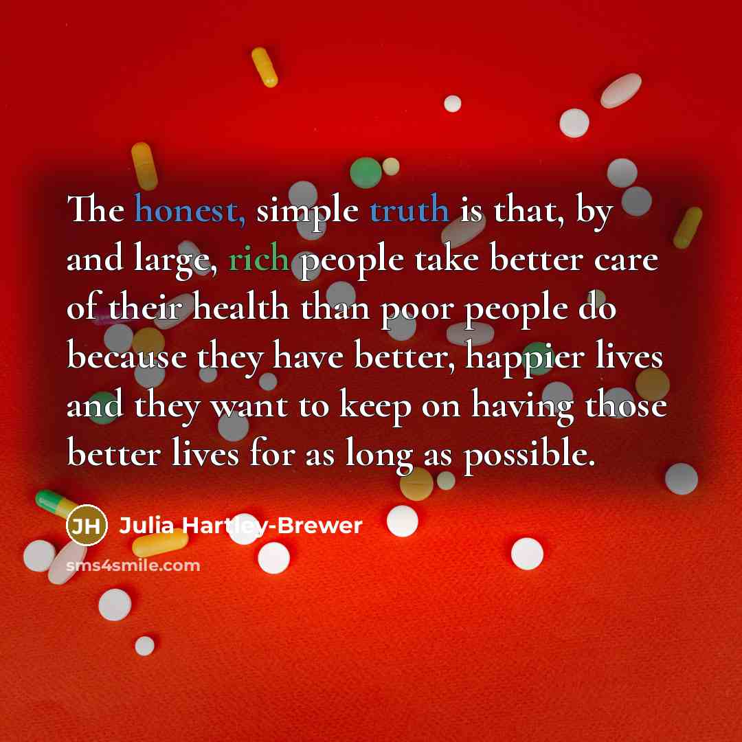 “The honest, simple truth is that, by and large, rich…” quote by Julia Hartley-Brewer