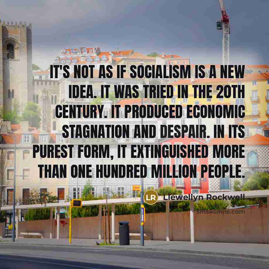“It's not as if socialism is a new idea. It…” quote by Llewellyn Rockwell