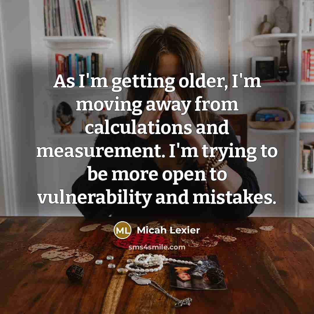 “As I'm getting older, I'm moving away from calculations and…” quote by Micah Lexier