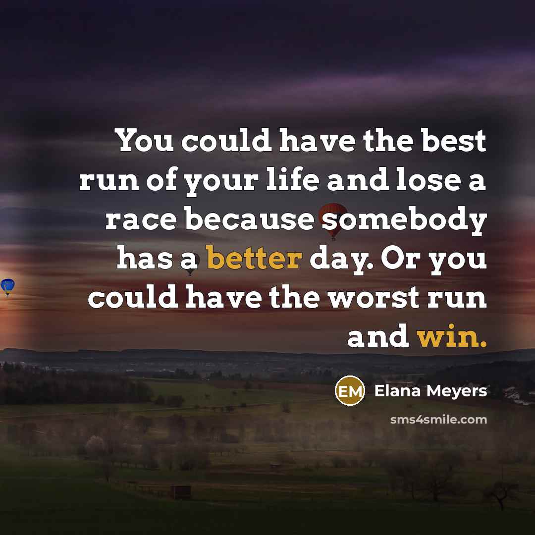 “You could have the best run of your life and…” quote by Elana Meyers