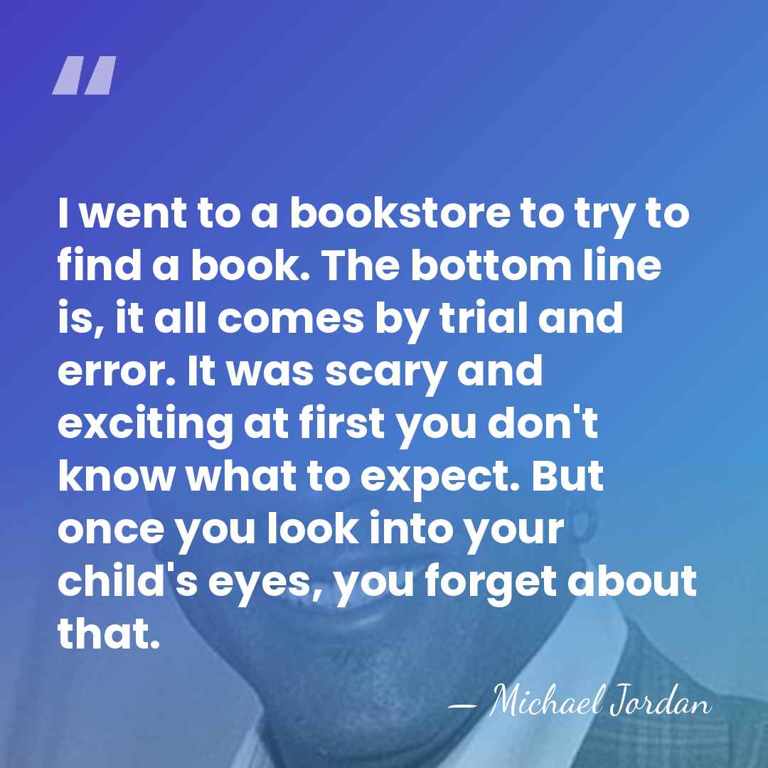 I went to a bookstore to try to find a book. The&hellip; - Michael Jordan