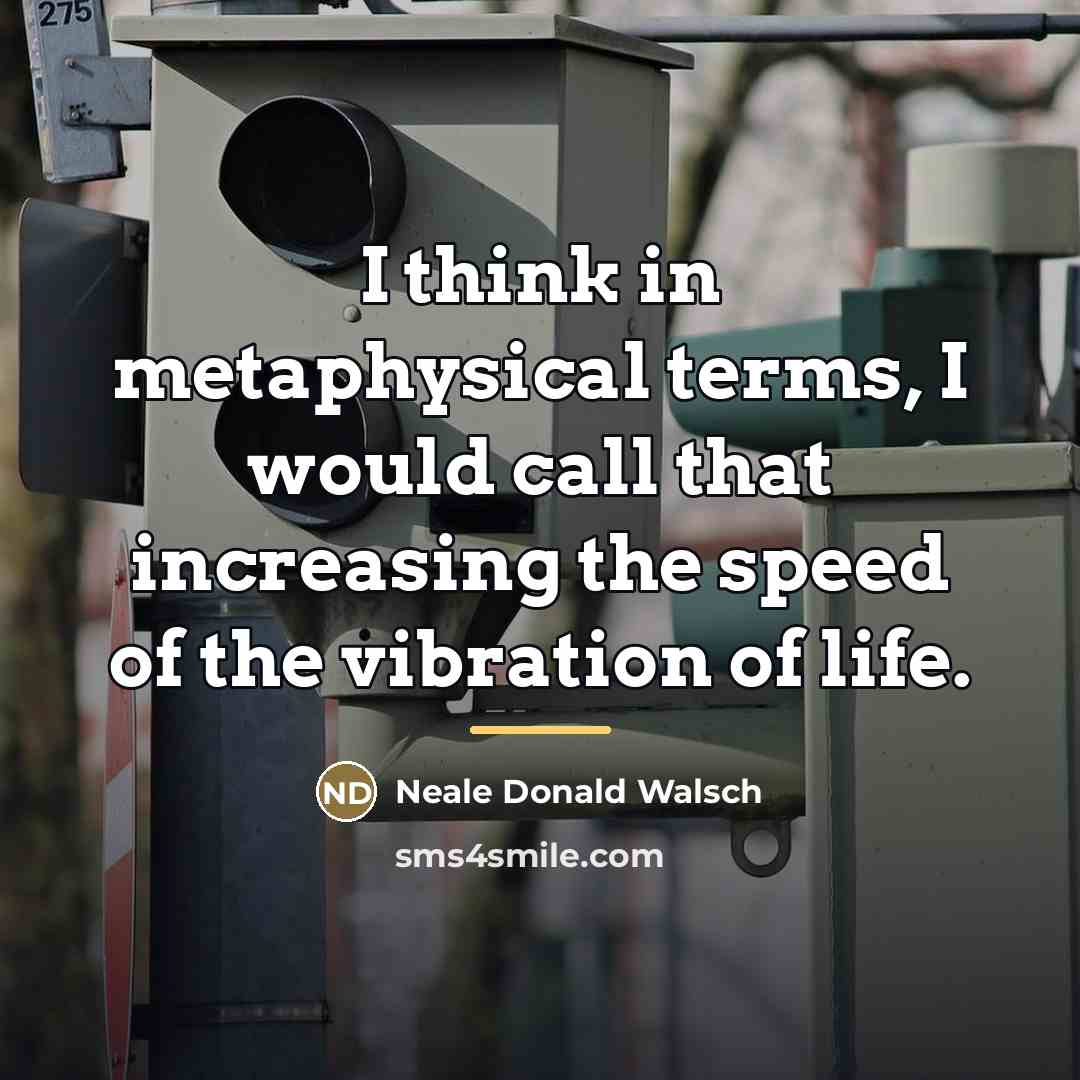 “I think in metaphysical terms, I would call that increasing…” quote by Neale Donald Walsch