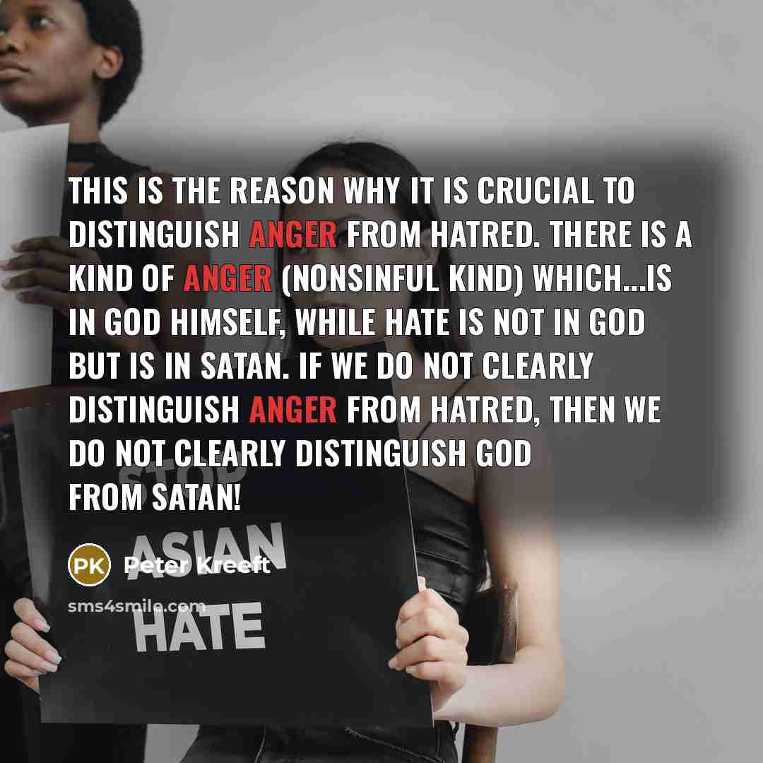 “This is the reason why it is crucial to distinguish…” quote by Peter Kreeft