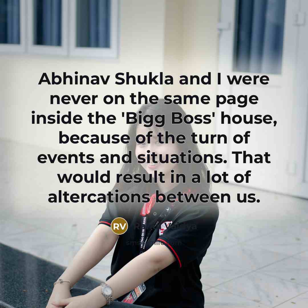 “Abhinav Shukla and I were never on the same page…” quote by Rahul Vaidya