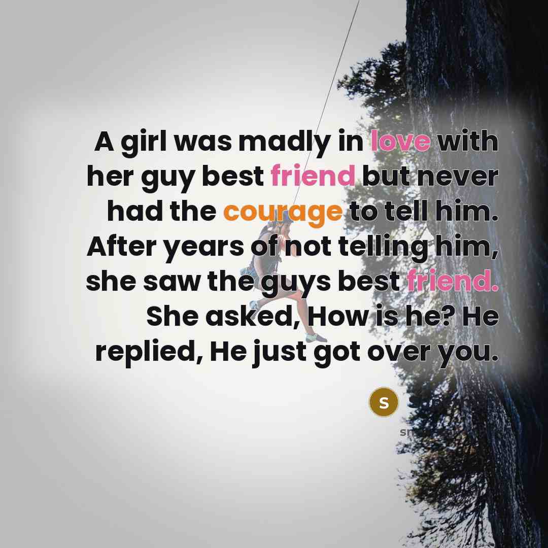 “A girl was madly in love with her guy best…” quote by Superman