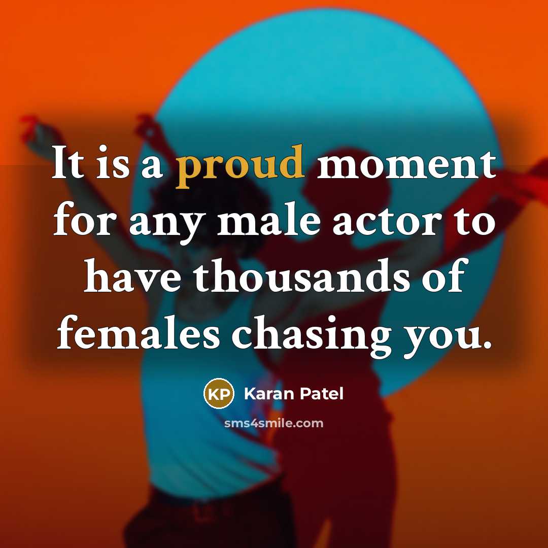 “It is a proud moment for any male actor to…” quote by Karan Patel