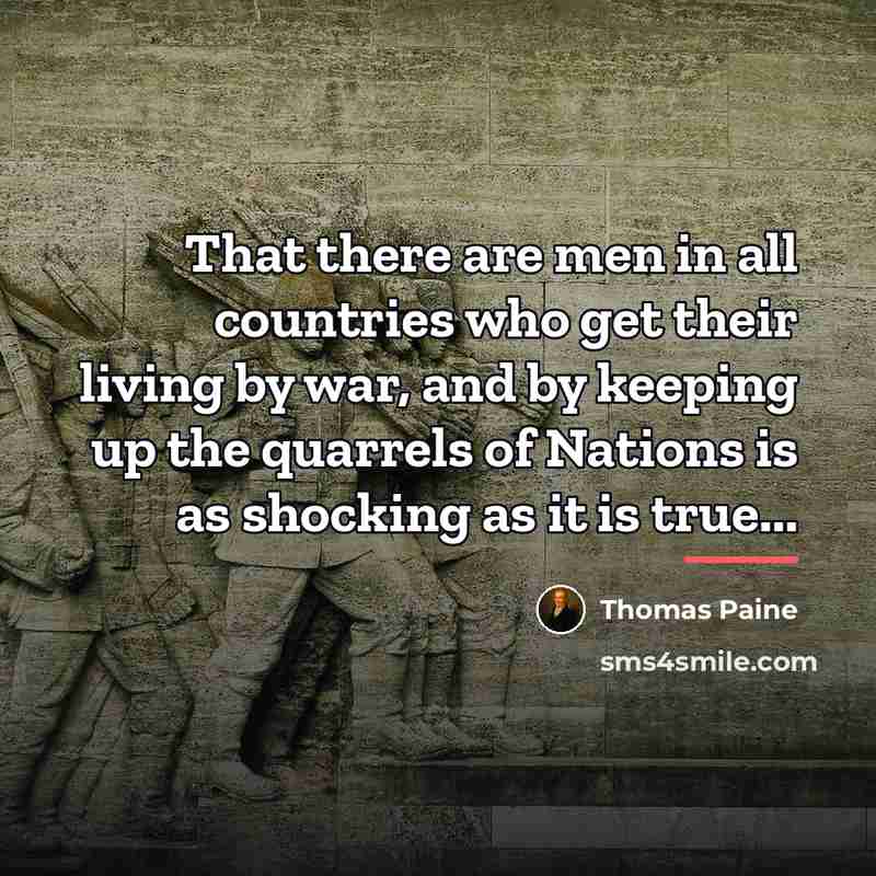 “That there are men in all countries who get their…” quote by Thomas Paine