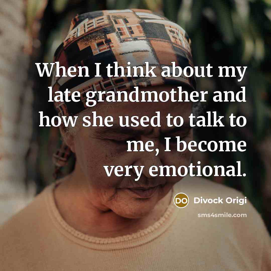 “When I think about my late grandmother and how she…” quote by Divock Origi