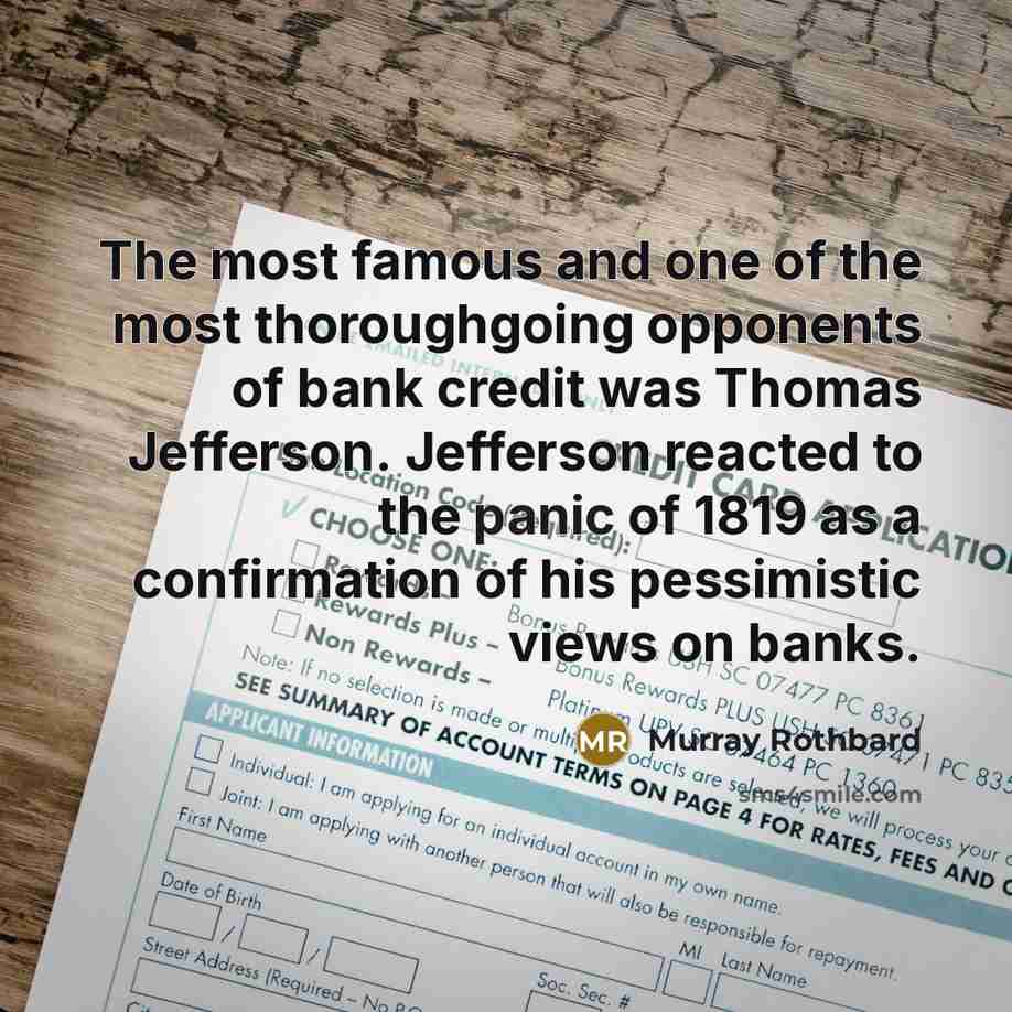 “The most famous and one of the most thoroughgoing opponents…” quote by Murray Rothbard