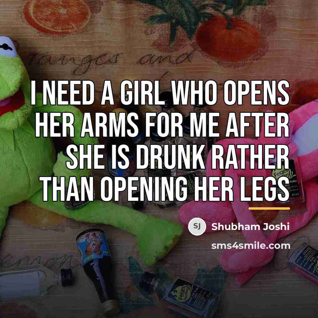 “I need a girl who opens her arms for me…” quote by Shubham Joshi