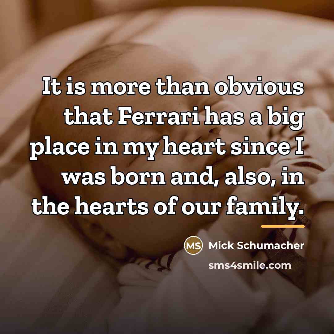 “It is more than obvious that Ferrari has a big…” quote by Mick Schumacher