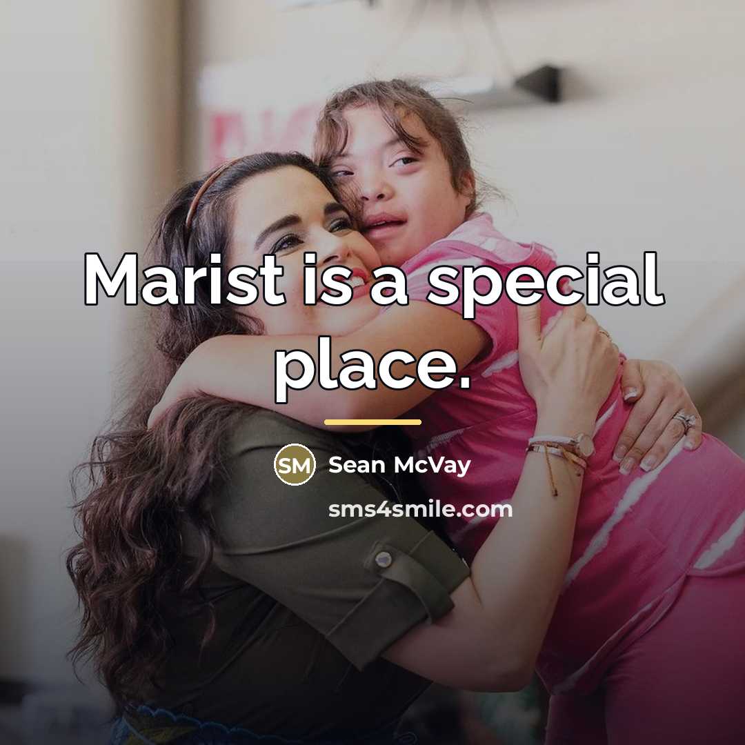 “Marist is a special place.…” quote by Sean McVay