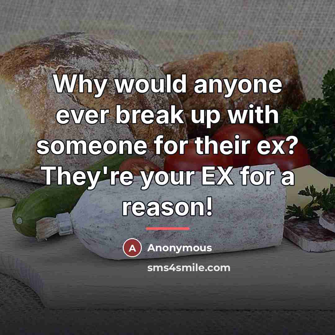 “Why would anyone ever break up with someone for their…” quote by Anonymous