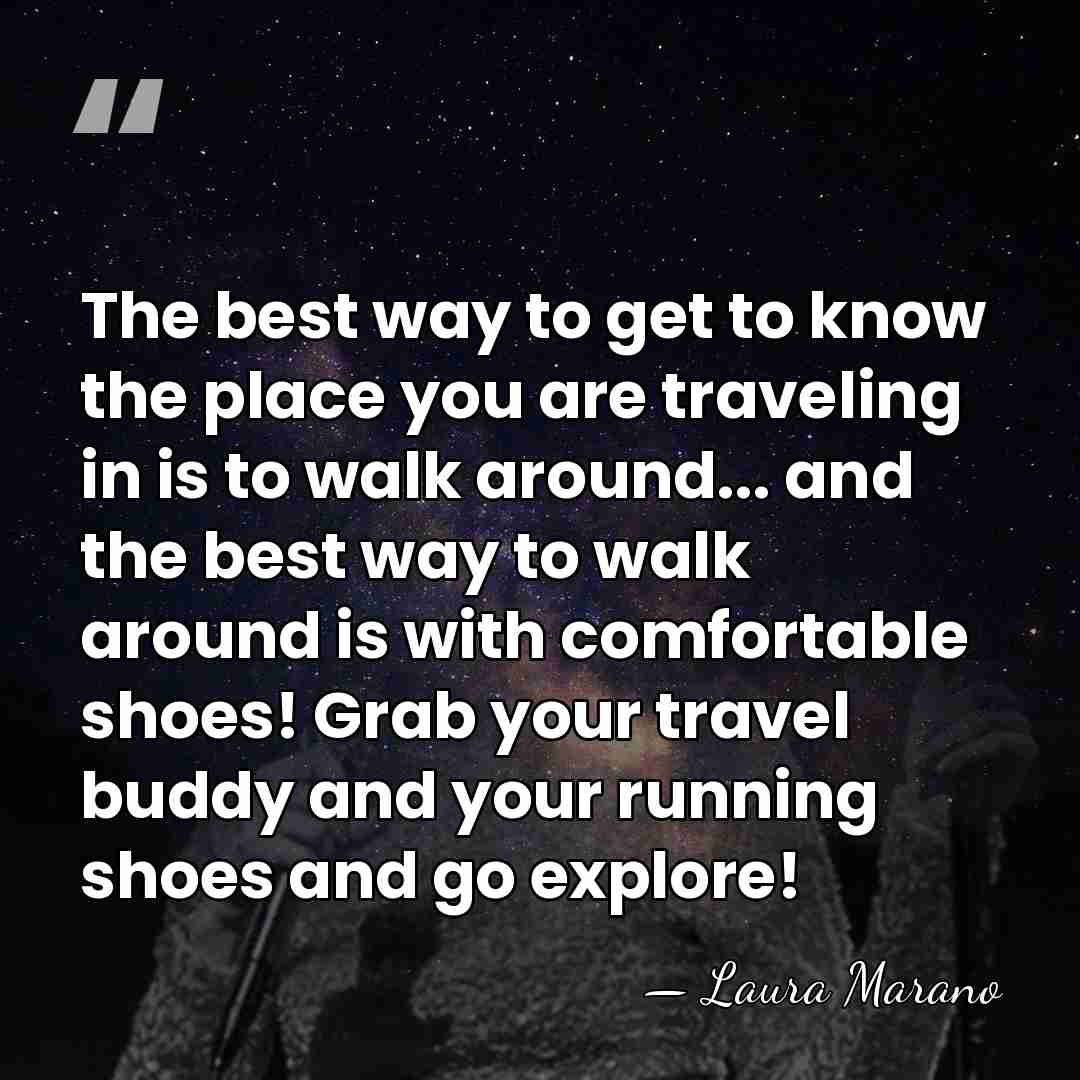 The best way to get to know the place you are traveling&hellip; - Laura Marano