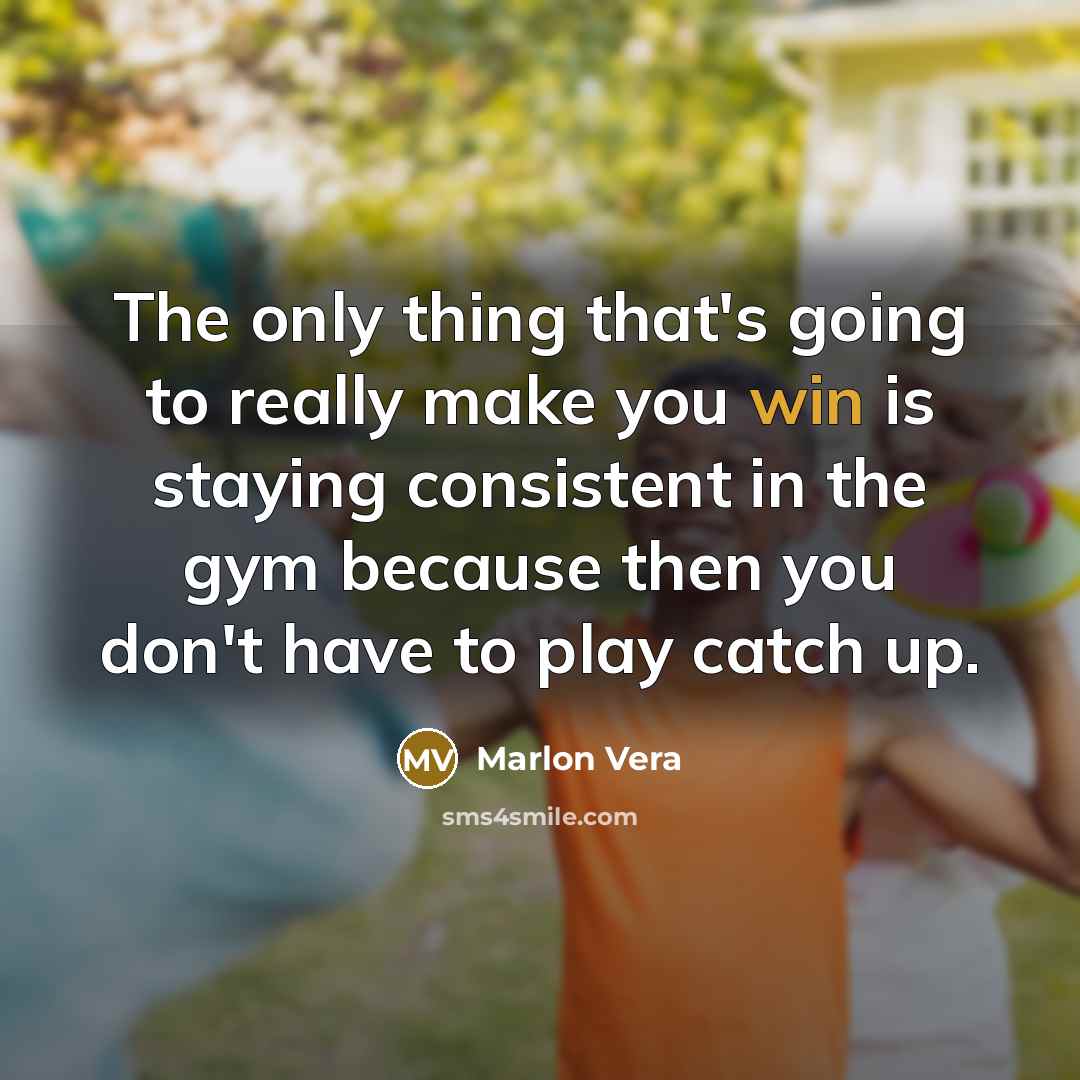 “The only thing that's going to really make you win…” quote by Marlon Vera