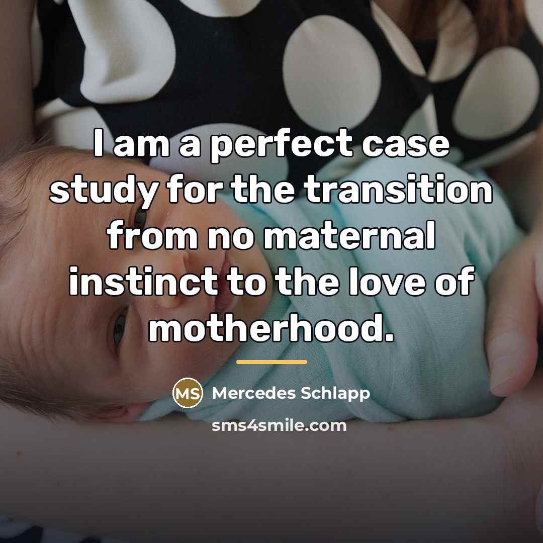 “I am a perfect case study for the transition from…” quote by Mercedes Schlapp
