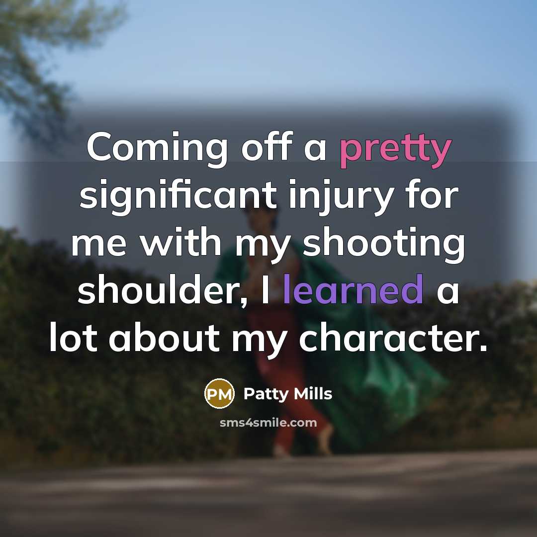 “Coming off a pretty significant injury for me with my…” quote by Patty Mills