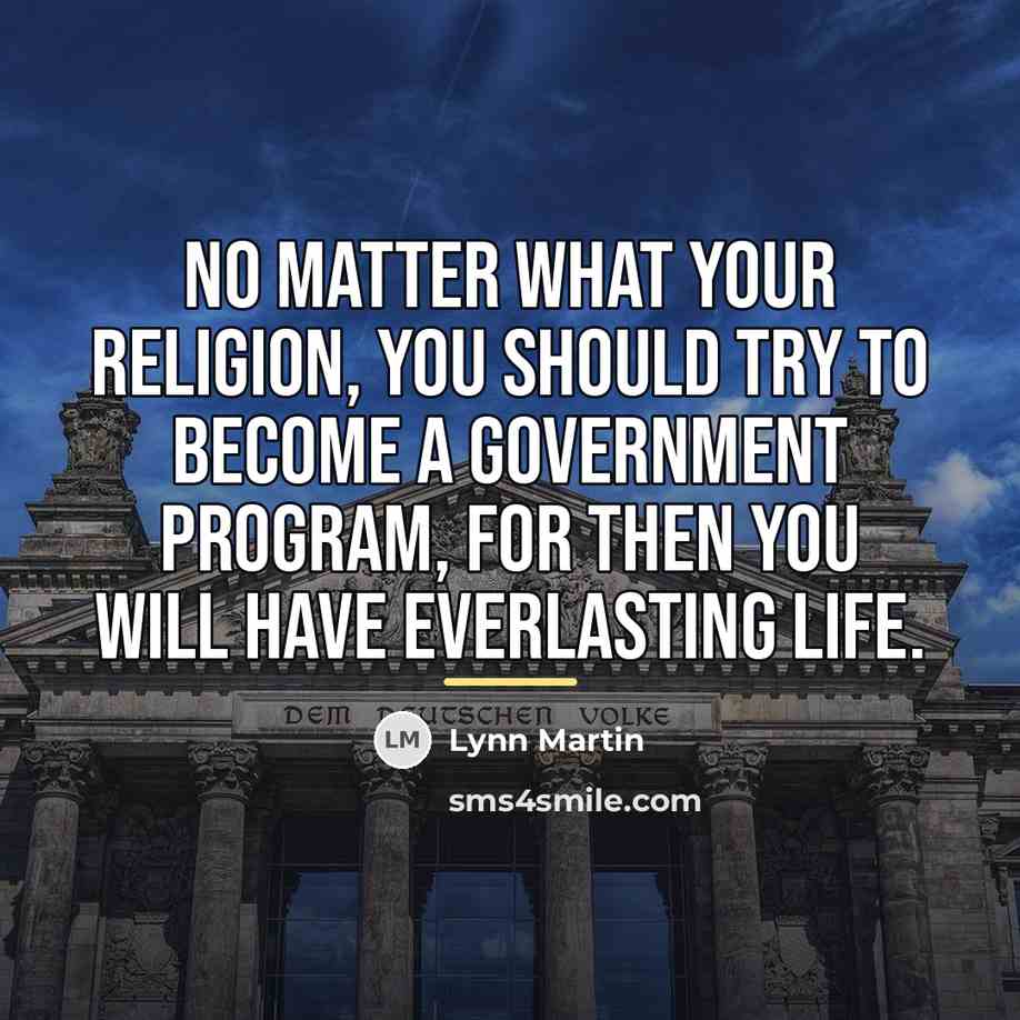 “No matter what your religion, you should try to become…” quote by Lynn Martin