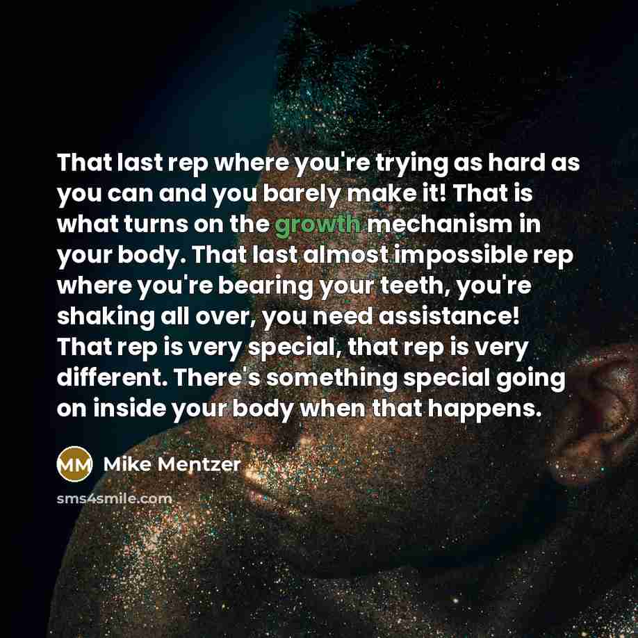 “That last rep where you're trying as hard as you…” quote by Mike Mentzer