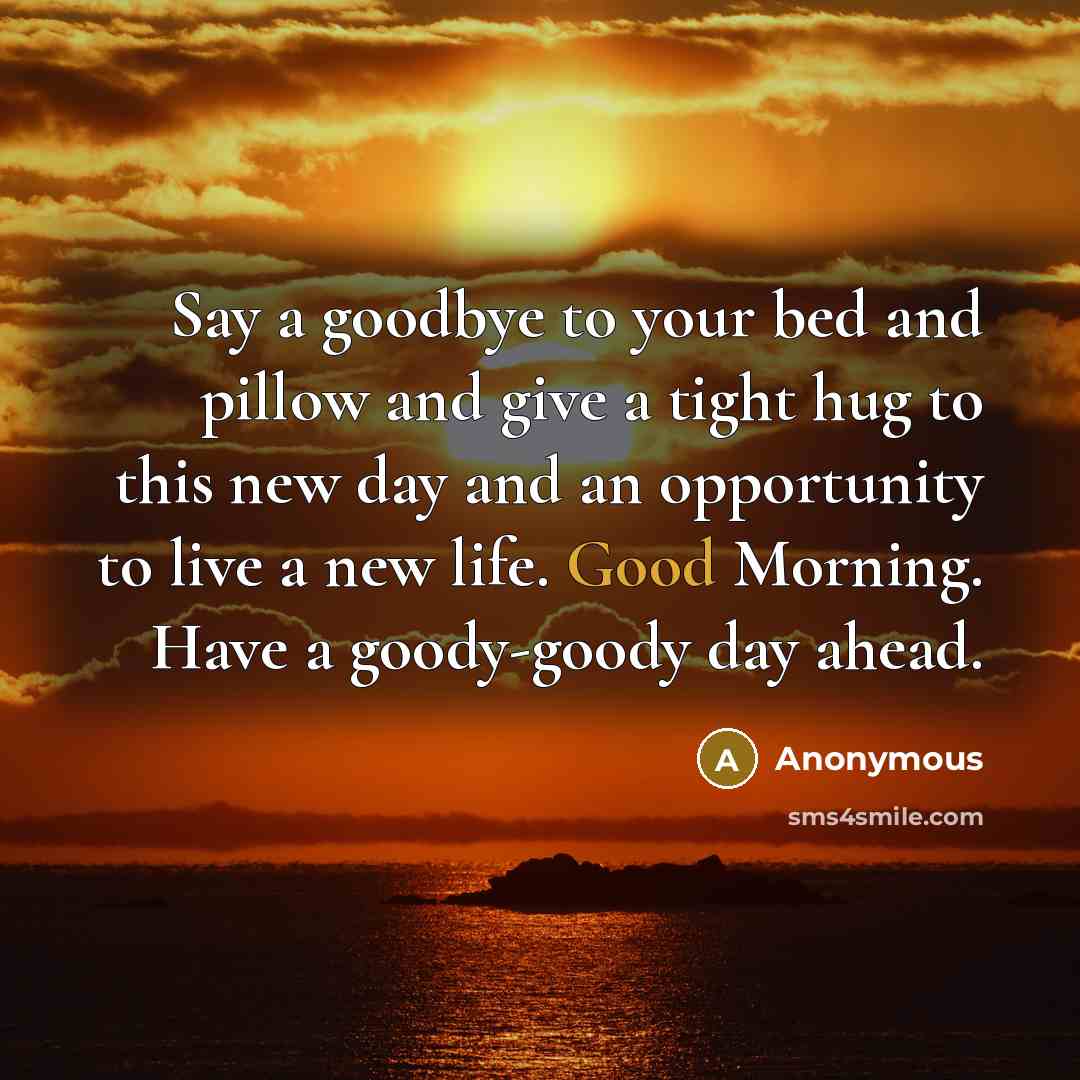 “Say a goodbye to your bed and pillow and give…” quote by Anonymous