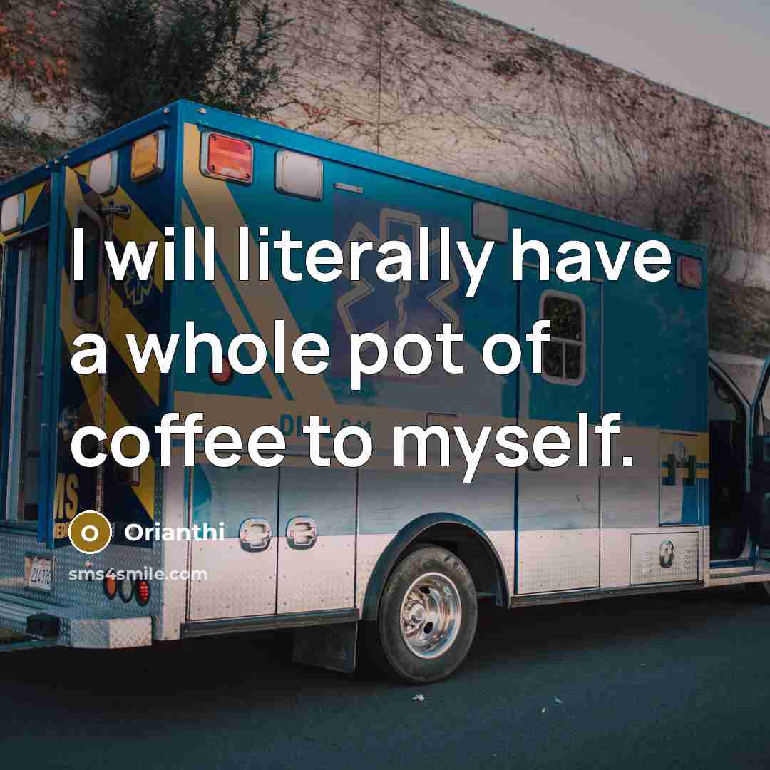 “I will literally have a whole pot of coffee to…” quote by Orianthi
