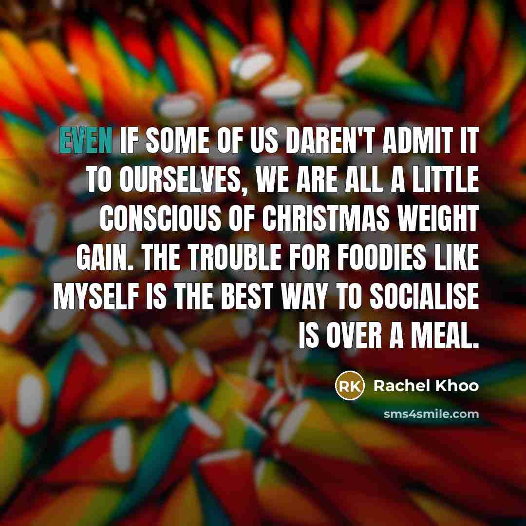 “Even if some of us daren't admit it to ourselves,…” quote by Rachel Khoo