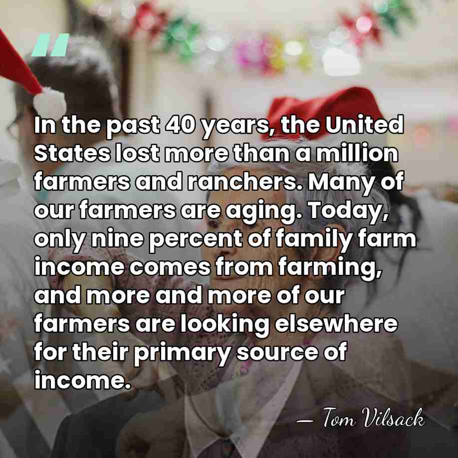 In the past 40 years, the United States lost more than a&hellip; - Tom Vilsack