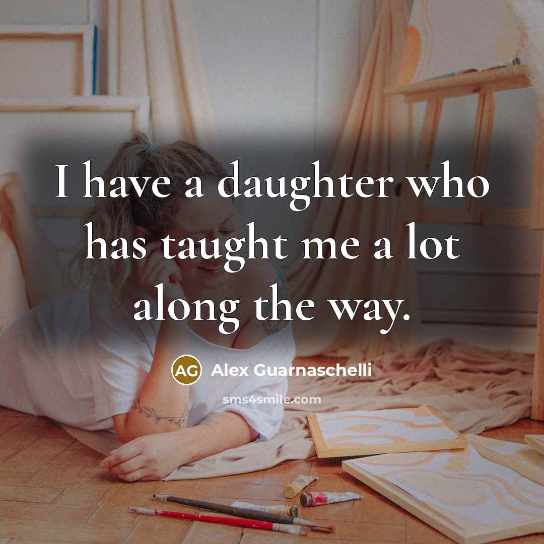 “I have a daughter who has taught me a lot…” quote by Alex Guarnaschelli
