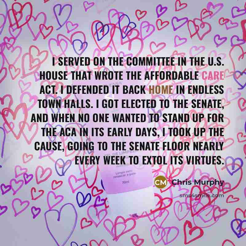 “I served on the committee in the U.S. House that…” quote by Chris Murphy