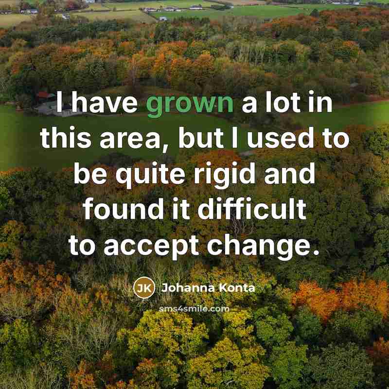“I have grown a lot in this area, but I…” quote by Johanna Konta
