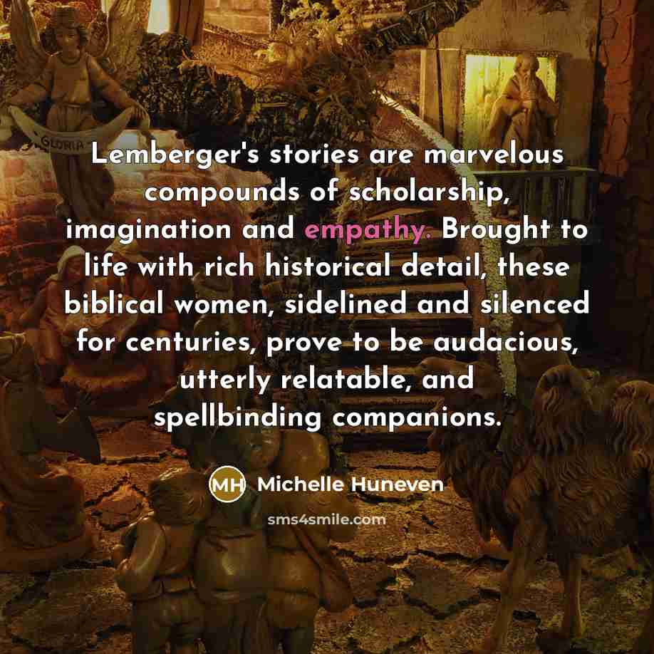 “Lemberger's stories are marvelous compounds of scholarship, imagination and empathy.…” quote by Michelle Huneven