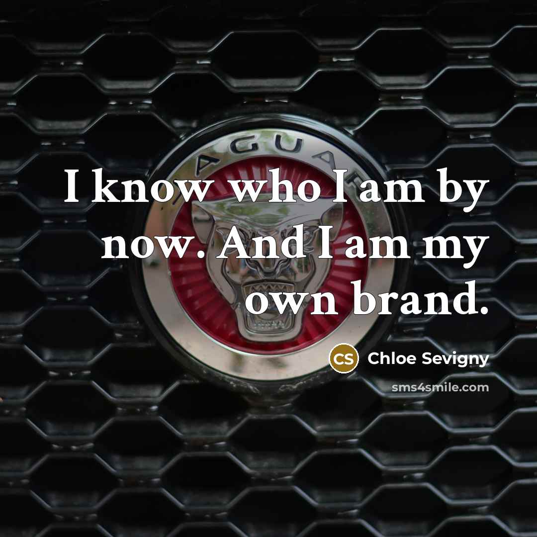 “I know who I am by now. And I am…” quote by Chloe Sevigny