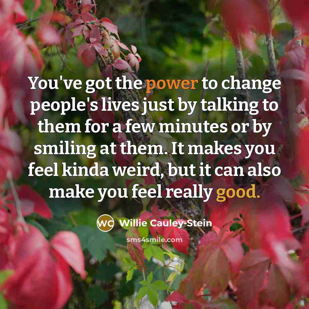 “You've got the power to change people's lives just by…” quote by Willie Cauley-Stein