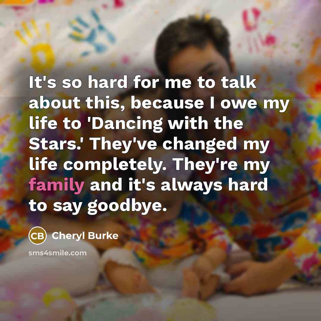 “It's so hard for me to talk about this, because…” quote by Cheryl Burke