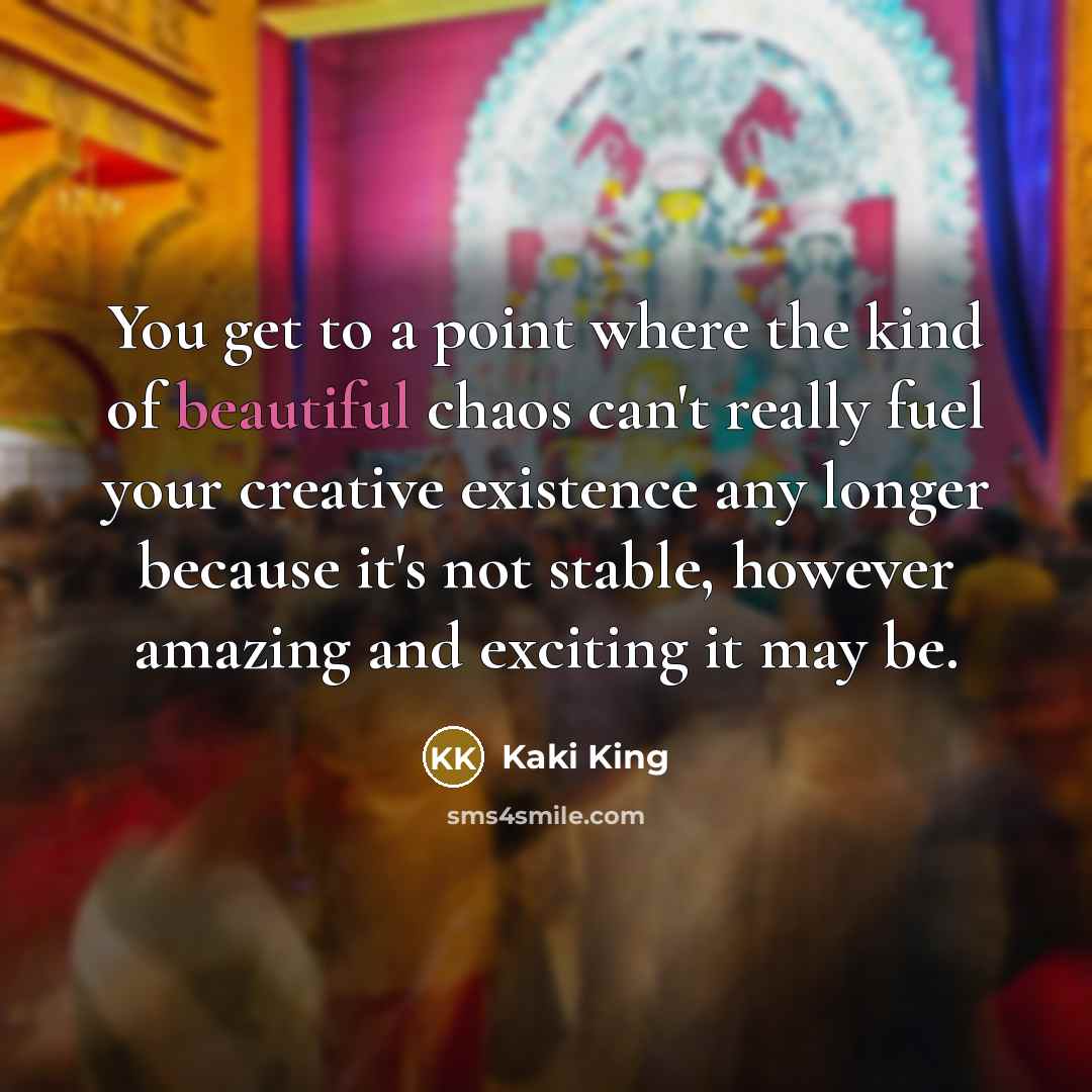“You get to a point where the kind of beautiful…” quote by Kaki King