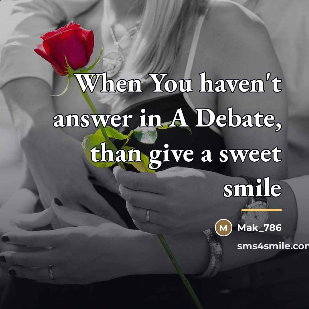 “When You haven't answer in A Debate, than give a…” quote by Mak_786