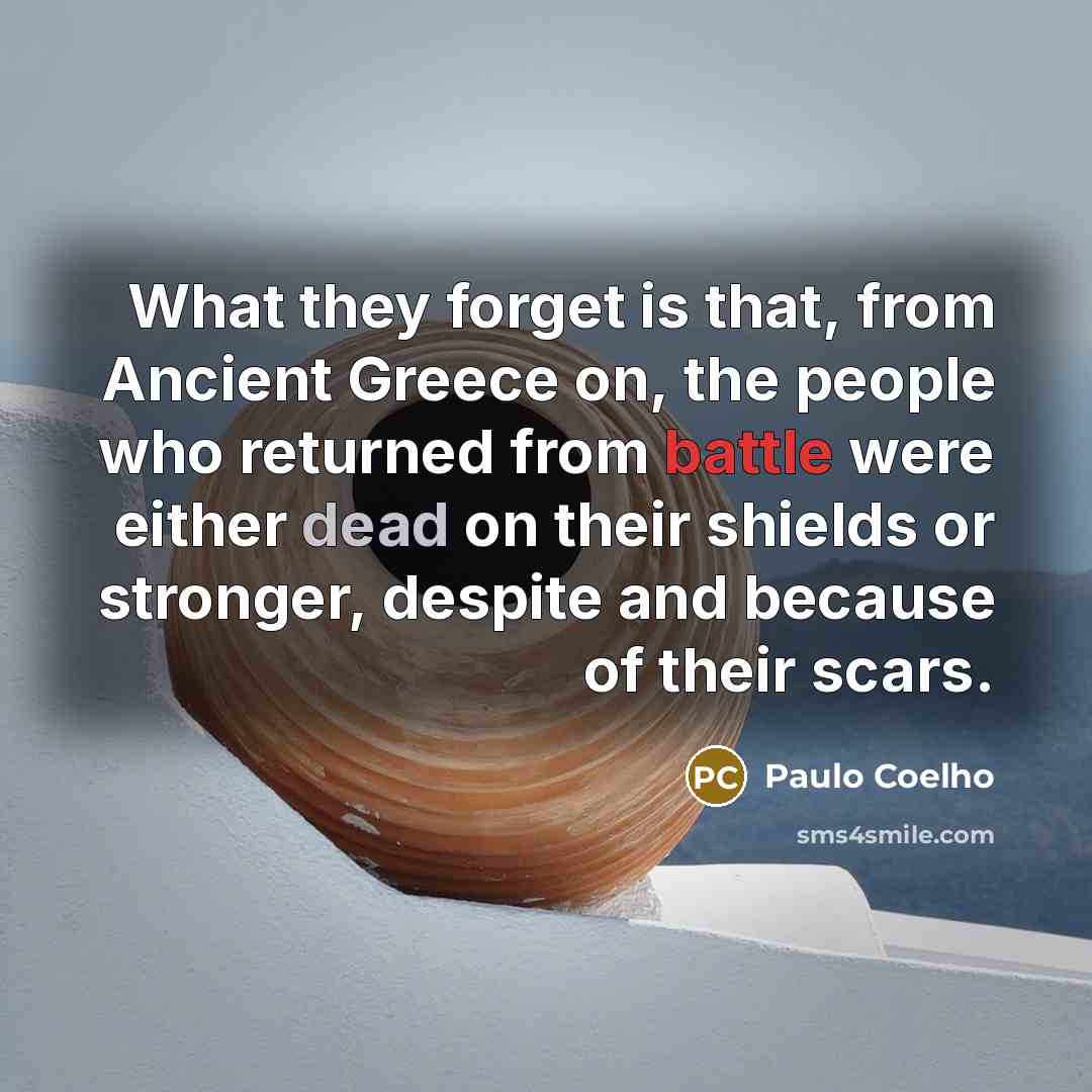 “What they forget is that, from Ancient Greece on, the…” quote by Paulo Coelho