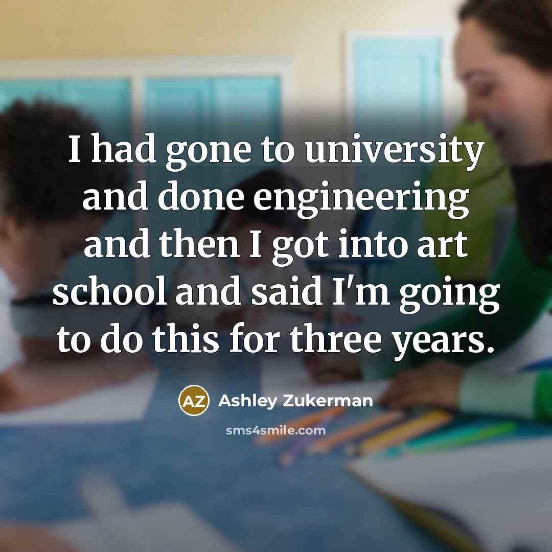 “I had gone to university and done engineering and then…” quote by Ashley Zukerman
