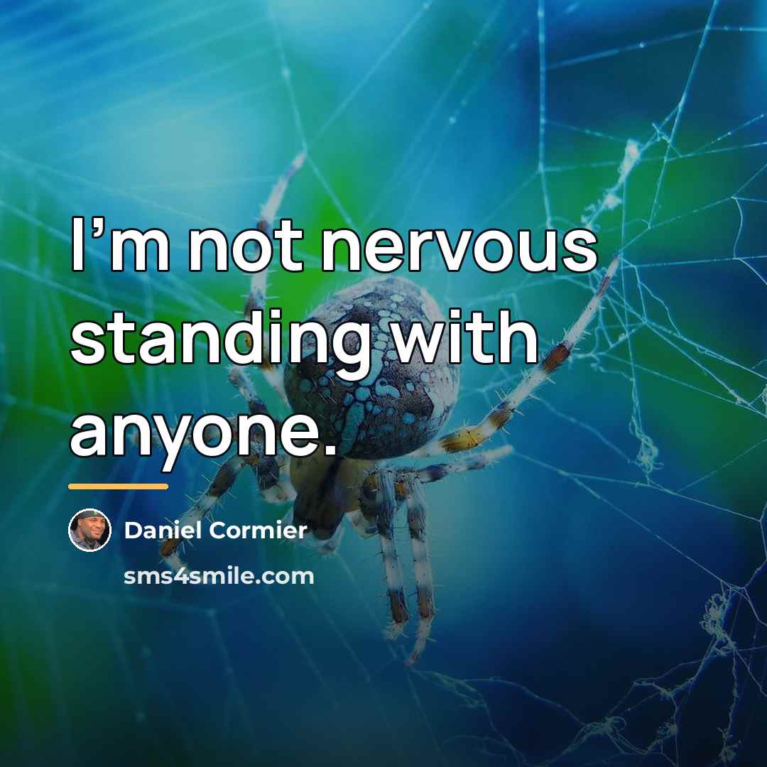“I'm not nervous standing with anyone.…” quote by Daniel Cormier