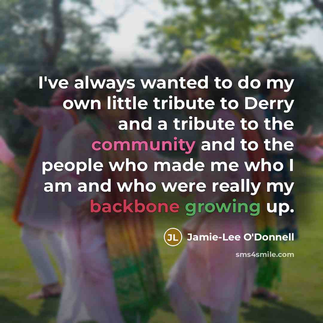 “I've always wanted to do my own little tribute to…” quote by Jamie-Lee O'Donnell