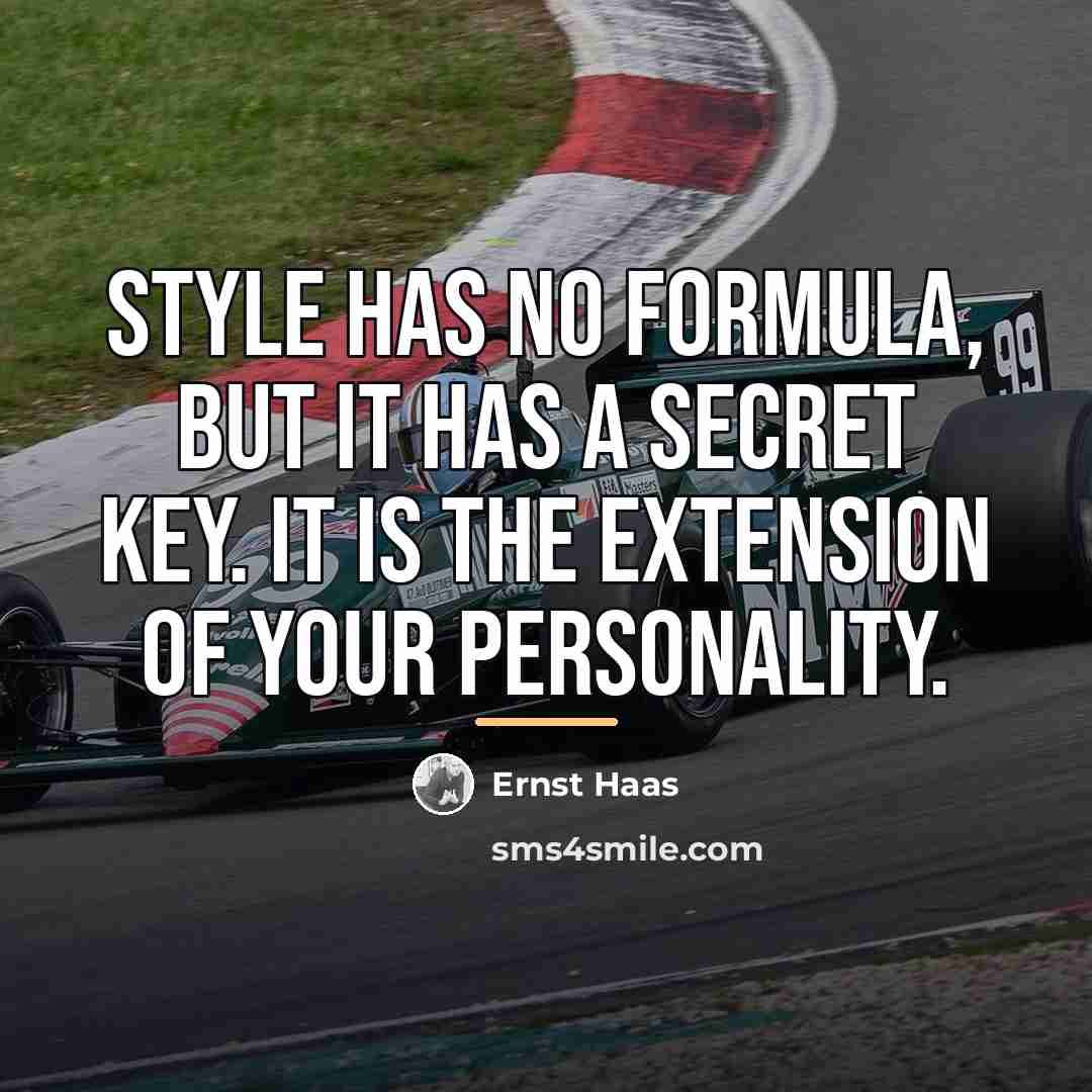 “Style has no formula, but it has a secret key.…” quote by Ernst Haas