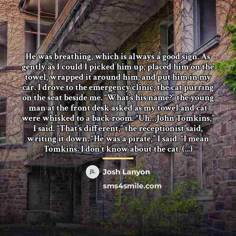 “He was breathing, which is always a good sign. As…” quote by Josh Lanyon